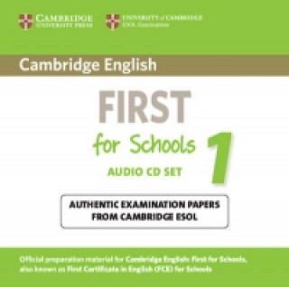 Audio Cambridge English First for Schools 1 Audio CDs (2) Cambridge ESOL