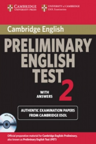 Könyv Cambridge Preliminary English Test 2 Self-study Pack Cambridge ESOL