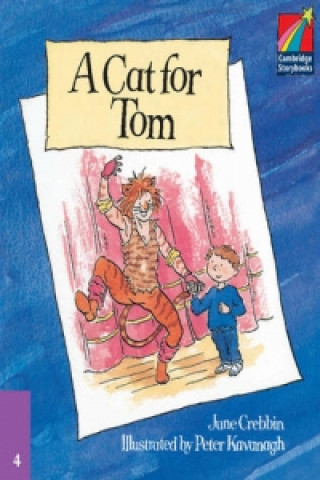 Книга A Cat for Tom ELT Edition June Crebbin