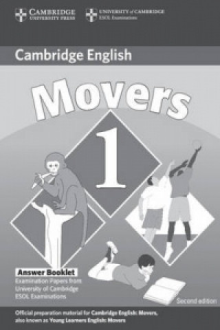 Knjiga Cambridge Young Learners English Tests Movers 1 Answer Booklet Cambridge ESOL