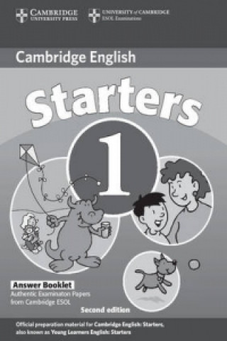 Carte Cambridge Young Learners English Tests Starters 1 Answer Booklet Cambridge ESOL