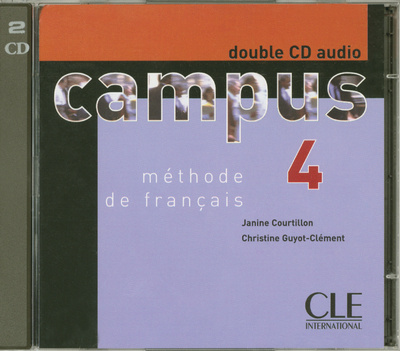 Hanganyagok Campus 4 CD audio classe Janine Courtillon