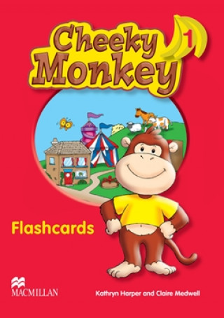 Materiale tipărite Cheeky Monkey 1 Flashcards Kathryn Harper