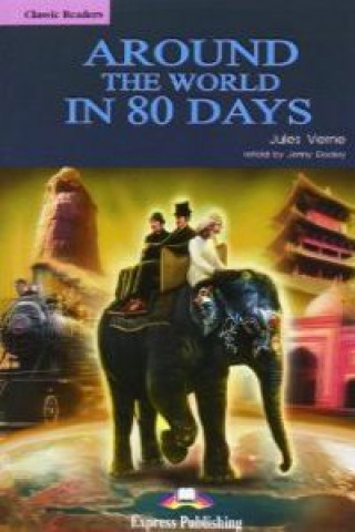 Book Classic Readers 2 Around the World in 80 Days - SB s aktivitami + audio CD Jules Verne