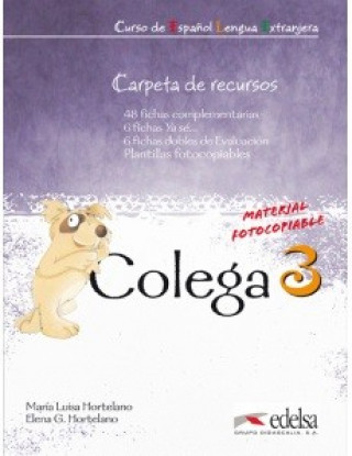 Könyv COLEGA 3 Maria Luisa Hortelano