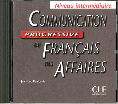 Carte Communication progressive du francais des affaires - CD audio Jean-Luc Penfornis