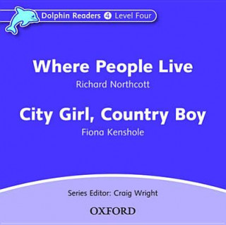 Hanganyagok Dolphin Readers: Level 4: Where People Live & City Girl, Country Boy Audio CD Fiona Kenshole