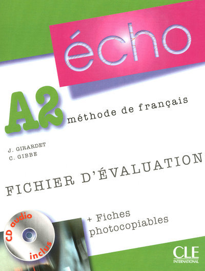 Könyv ECHO A2 FICHIER+CD Jacques Pecheur