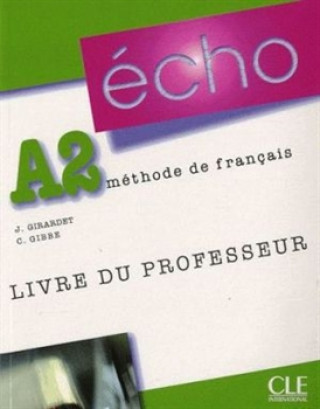 Книга ECHO A2 Guide pédagogique Jacques Pecheur