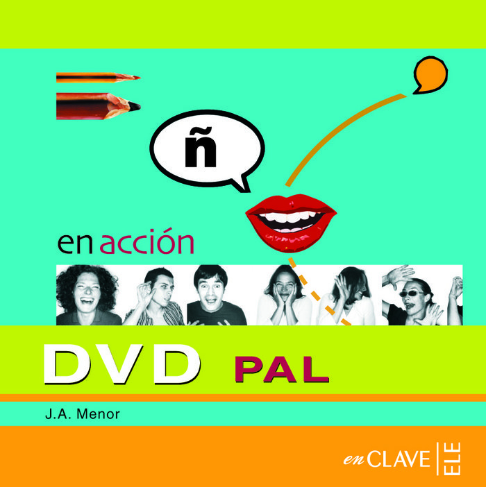 Knjiga En Acción DVD 1 y 2 PAL (A1-B1) Jose Antonio Menor