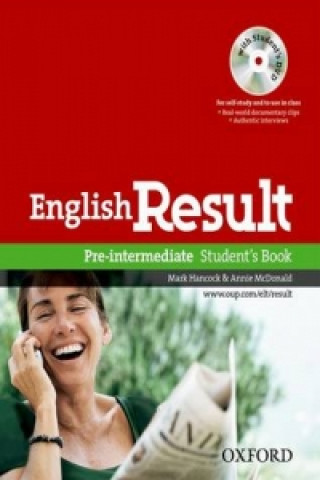 Book English Result: Pre-Intermediate: Student's Book with DVD Pack Annie McDonald