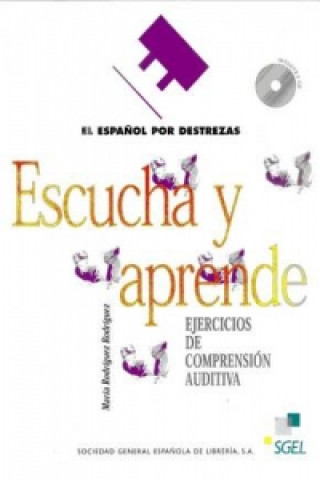 Książka Escucha y aprende + CD Maria Rodriguez