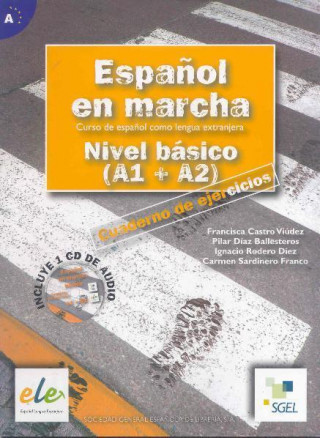 Książka Espanol en marcha básico (A1+A2) - pracovní sešit + CD Carmen Sardinero