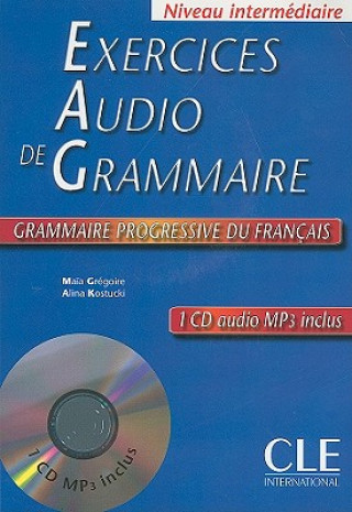 Kniha Grammaire progressive du francais Alina Kostucki