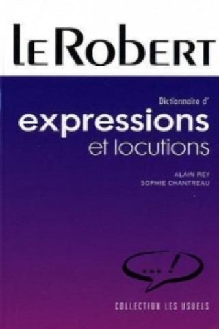 Book EXPRESSIONS ET LOCUTIONS A. Rey