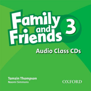 Аудио Family and Friends: 3: Class Audio CDs Tamzin Thompson