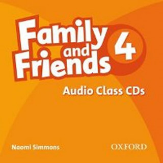 Hanganyagok Family and Friends: 4: Class Audio CD Naomi Simmons