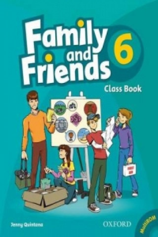 Carte Family and Friends: 6: Class Book and MultiROM Pack Jenny Quintana