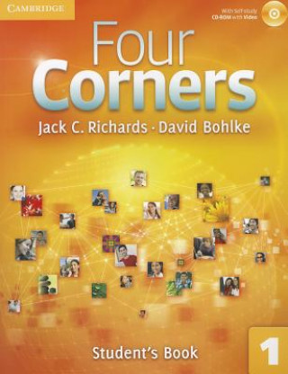 Könyv Four Corners Level 1 Student's Book with Self-study CD-ROM Jack C. Richards