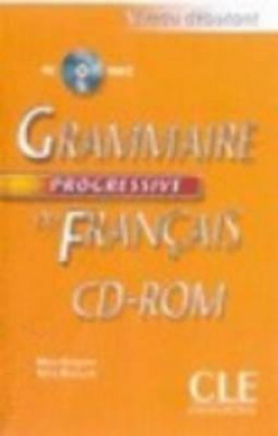 Carte GRAMMAIRE PROGRESSIVE DU FRANCAIS: NIVEAU DEBUTANT - CD-ROM Alina Kostucki