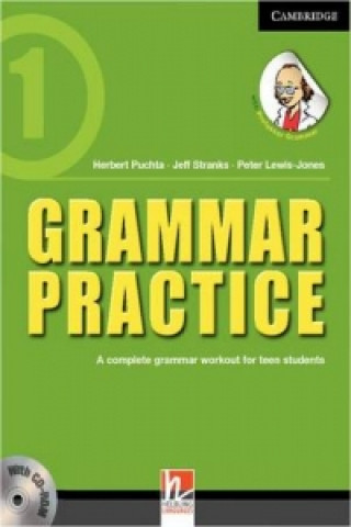 Книга Grammar Practice Level 1 Paperback with CD-ROM Herbert Puchta