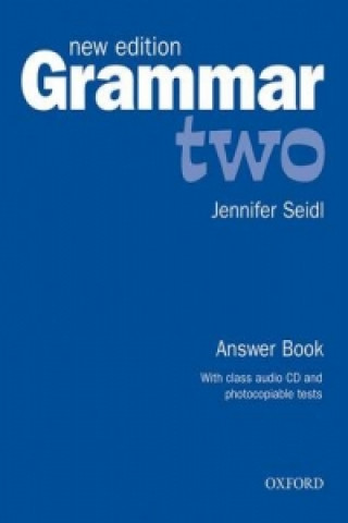 Kniha Grammar Jennifer Seidl