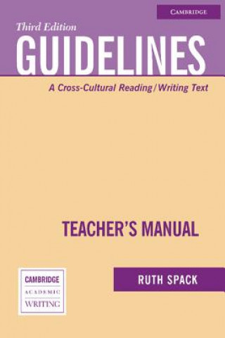 Carte Guidelines Teacher's Manual Ruth Spack
