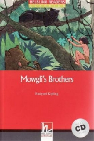 Kniha Mowgli's Brothers, w. Audio-CD Rudyard