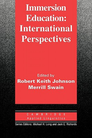 Kniha Immersion Education Robert Keith Johnson