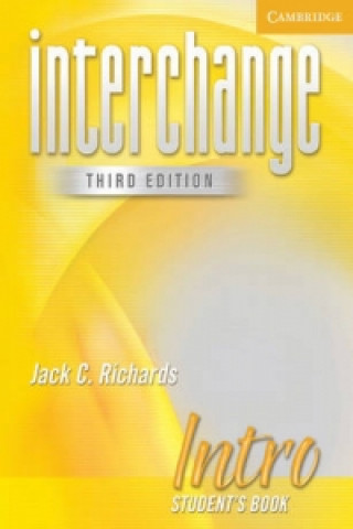 Carte Interchange Intro Student's Book Jack C. Richards