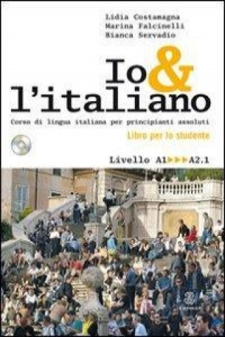 Könyv IO a L'ITALIANO libro + CD Lidia Costamagna