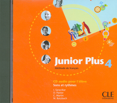 Audio Junior plus 4 CD audio individuel Inmaculada Saracibar