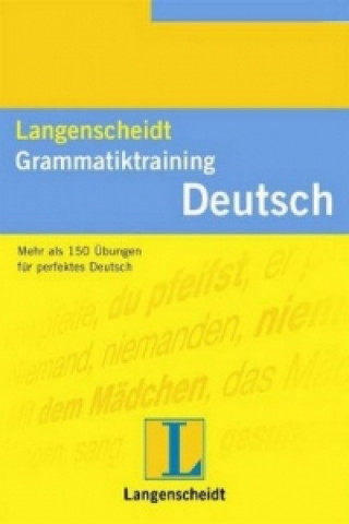 Kniha Langenscheidt Grammatiktraining Deutsch G