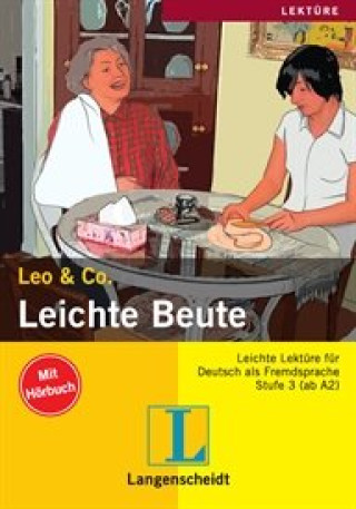 Könyv Langenscheidt Lektüre Stufe 3 Leichte Beute Buch mit Audio CD Elke Burger