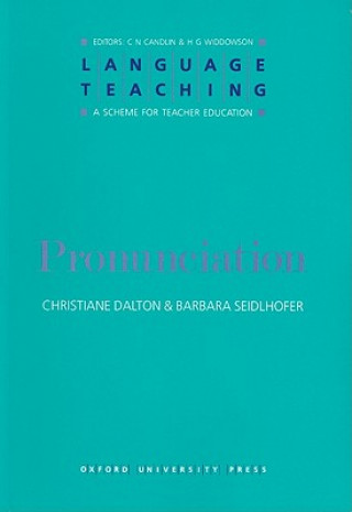 Könyv Pronunciation Barbara Seidlhofer