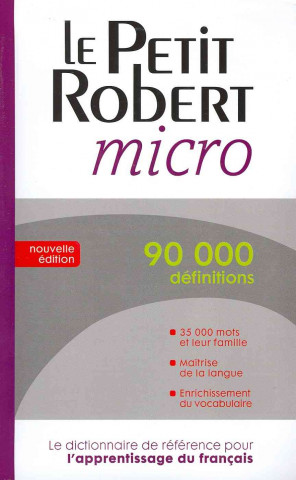 Kniha LE PETIT ROBERT MICRO n.éd. 