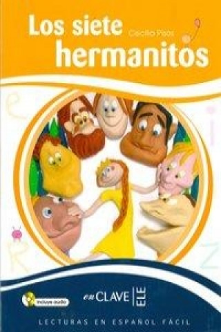 Kniha Los siete hermanitos - Book + CD Cecilia Pisos