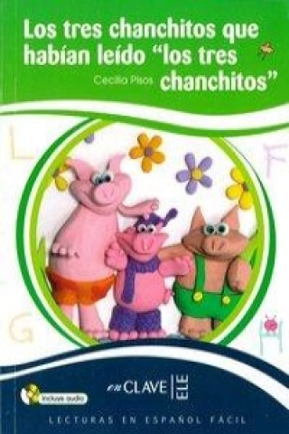 Książka Los tres chanchitos - Book + CD Cecilia Pisos