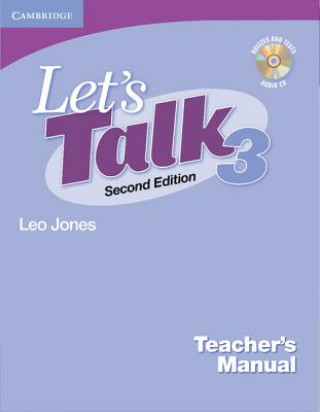 Könyv Let's Talk Level 3 Teacher's Manual with Audio CD Leo Jones