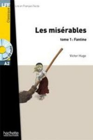Carte LFF A2 LES MISERABLES TOME 1 + CD AUDIO Victor Hugo