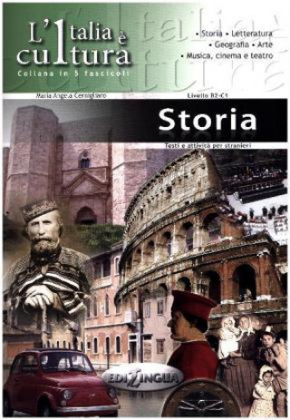 Książka L'ITALIA E CULTURA STORIA Maria Angela Cernigliaro