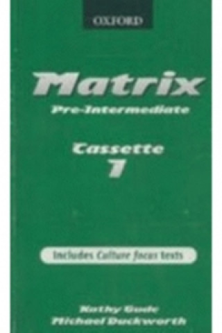 Аудио Matrix 1 Pre-intermediate, Cassete Kathy Gude