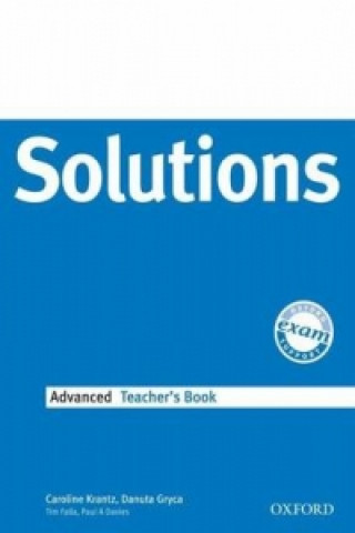 Kniha Solutions: Advanced: Teacher's Book Caroline Krantz