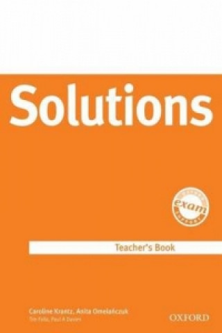 Könyv Solutions Upper-Intermediate: Teacher's Book Tim Falla