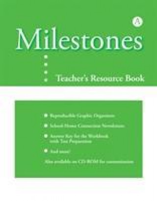 Carte Milestones A: Teacher's Resource Book Neil (Brigham Young University) Anderson