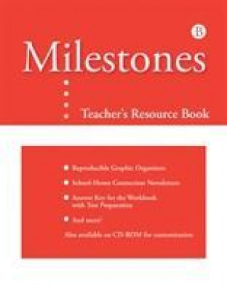 Książka Milestones B: Teacher's Resource Book Neil (Brigham Young University) Anderson