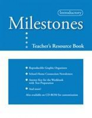 Carte Milestones Intro: Teacher's Resource Book Neil (Brigham Young University) Anderson