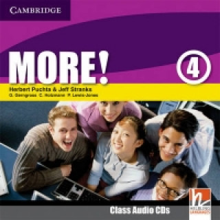 Hanganyagok More! Level 4 Class Audio CDs (2) Herbert Puchta