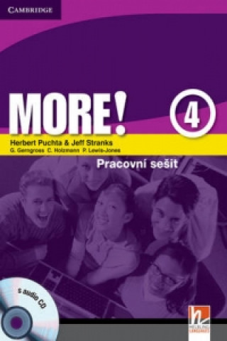 Könyv More! Level 4 Workbook with Audio CD Czech Editon Herbert Puchta
