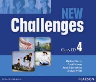 Аудио New Challenges 4 Class CDs Michael Harris